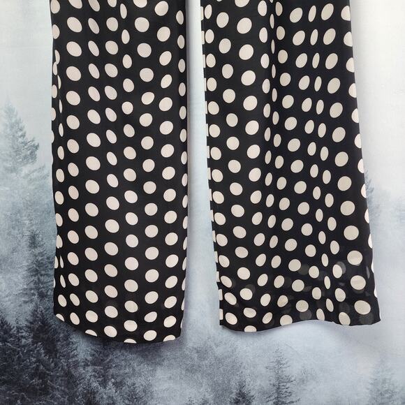 NWT Michael Michael Kors Pleated Polka-Dot Pants | Women's 8 - Picture 7 of 12